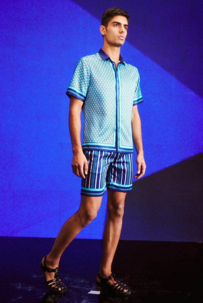 BORDER & STRIPE PRINT SET - dash and dot dash and dot