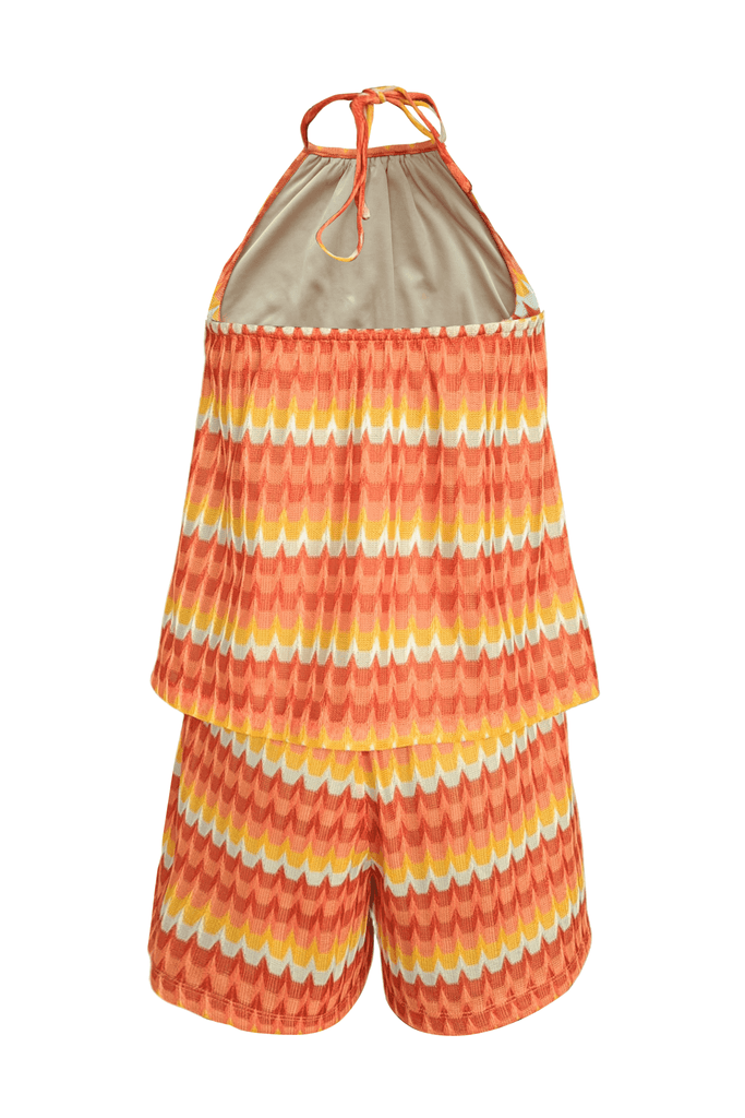 HALTER & SHORTS SET - dash and dot dash and dot