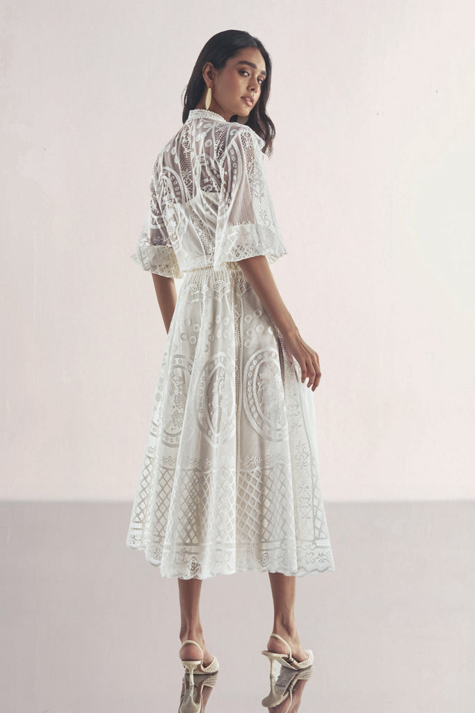 A-LINE LACE SKIRT dash and dot
