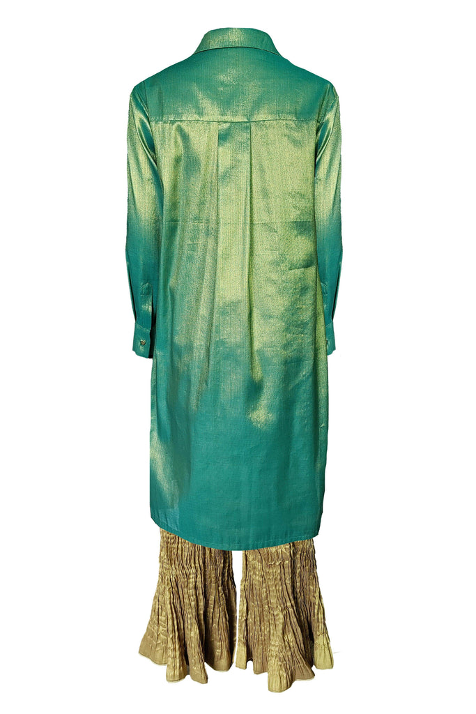 LONGLINE TOP & CRUSHED PANT SET - dash and dot dash and dot