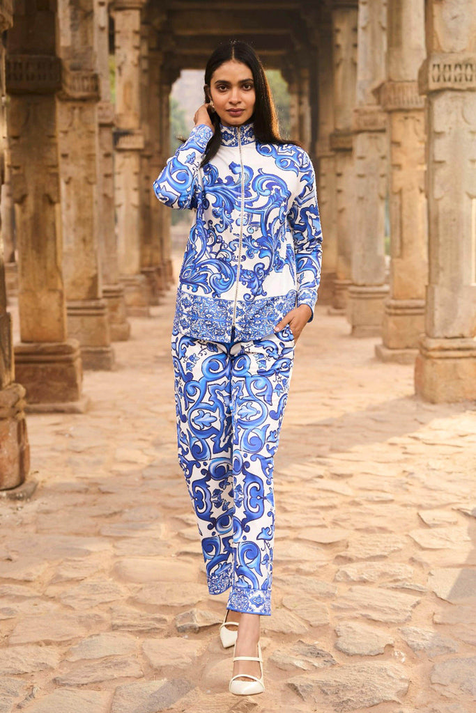 CERAMIC PRINT ZIP SET - dash and dot dash and dot