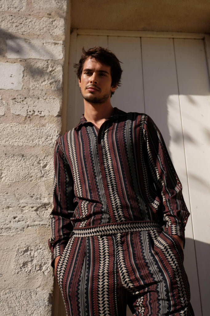 BATIK PRINT SET - dash and dot dash and dot