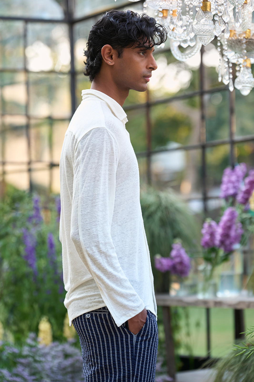 KNITTED HEMP SHIRT