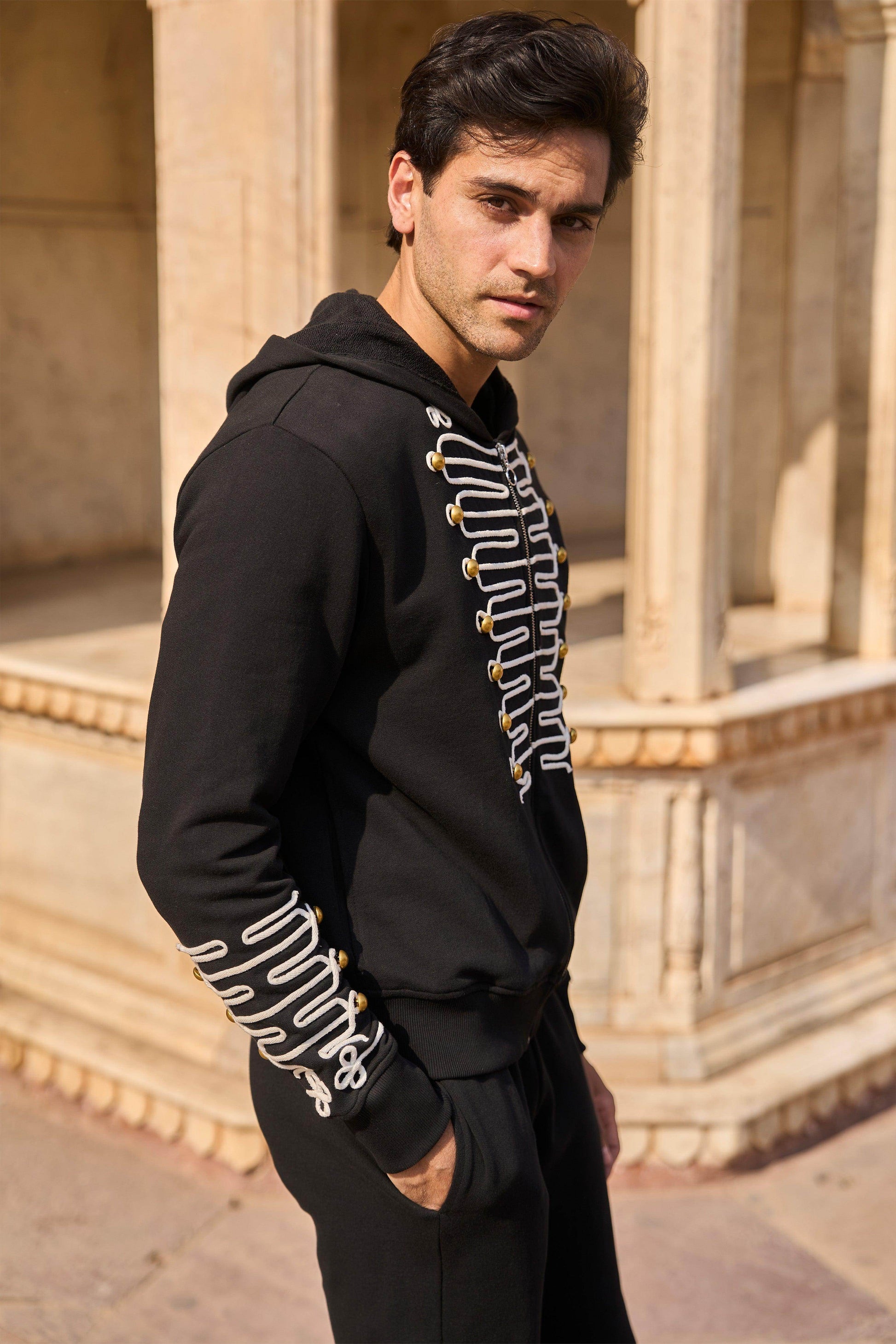 BAND HOODIE - dash and dot