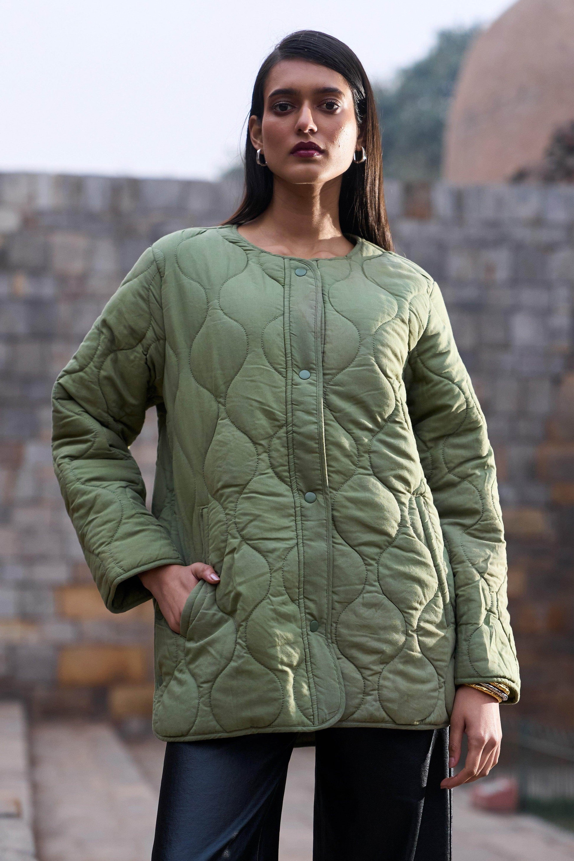 QUILTED JACKET - dash and dot