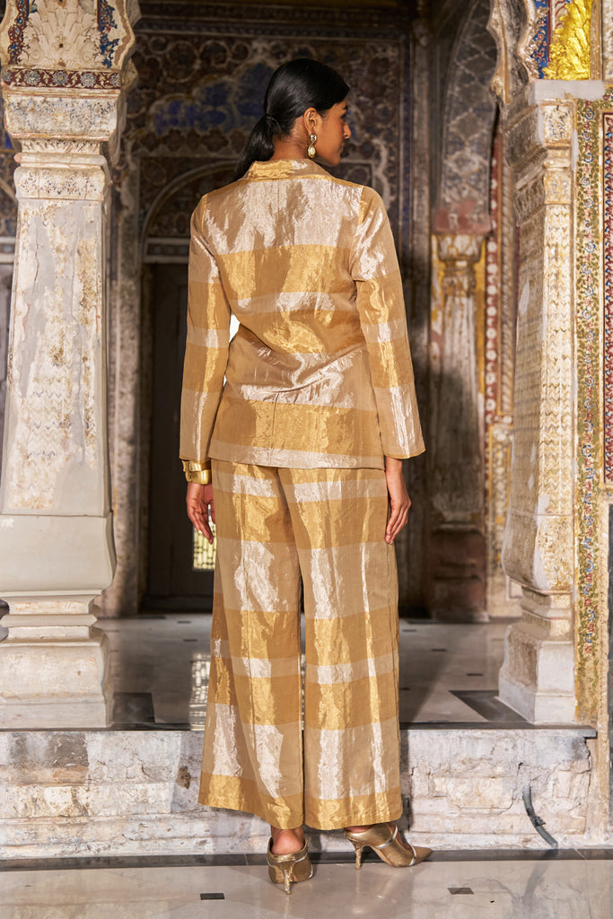 BENARES TISSUE PANT SET dash and dot