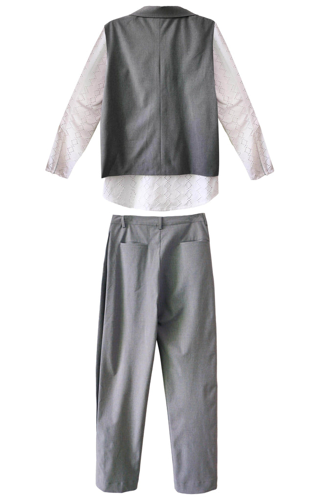 WAISTCOAT PANT SET - dash and dot dash and dot