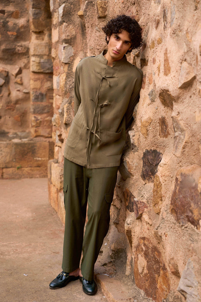 MILITARY CARGO PANT - dash and dot dash and dot