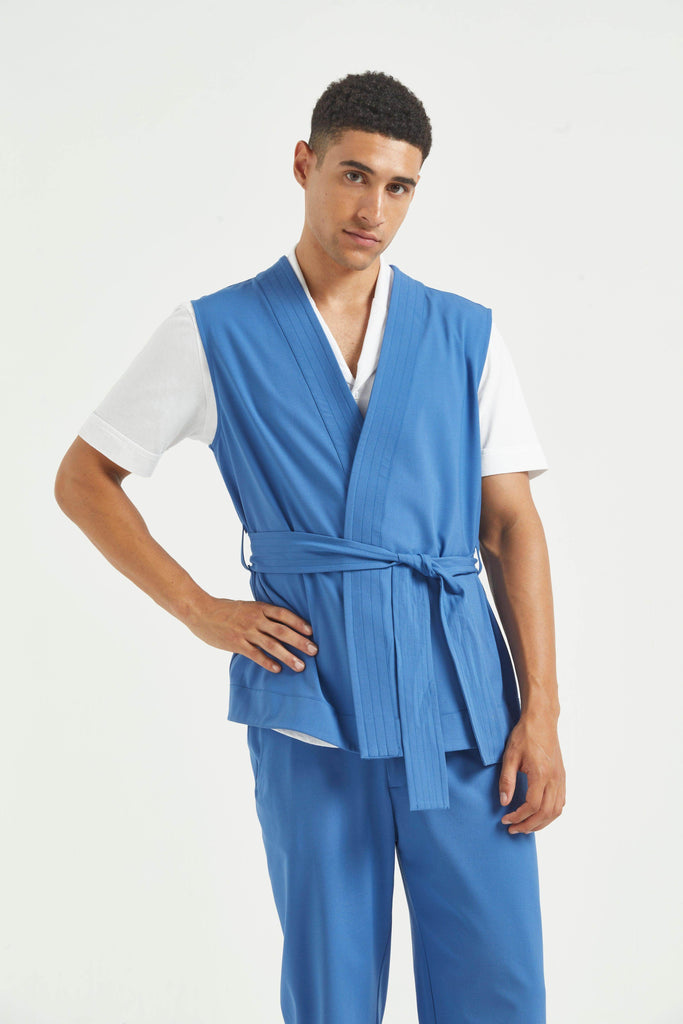 SLEEVELESS WRAP SUIT - dash and dot dash and dot