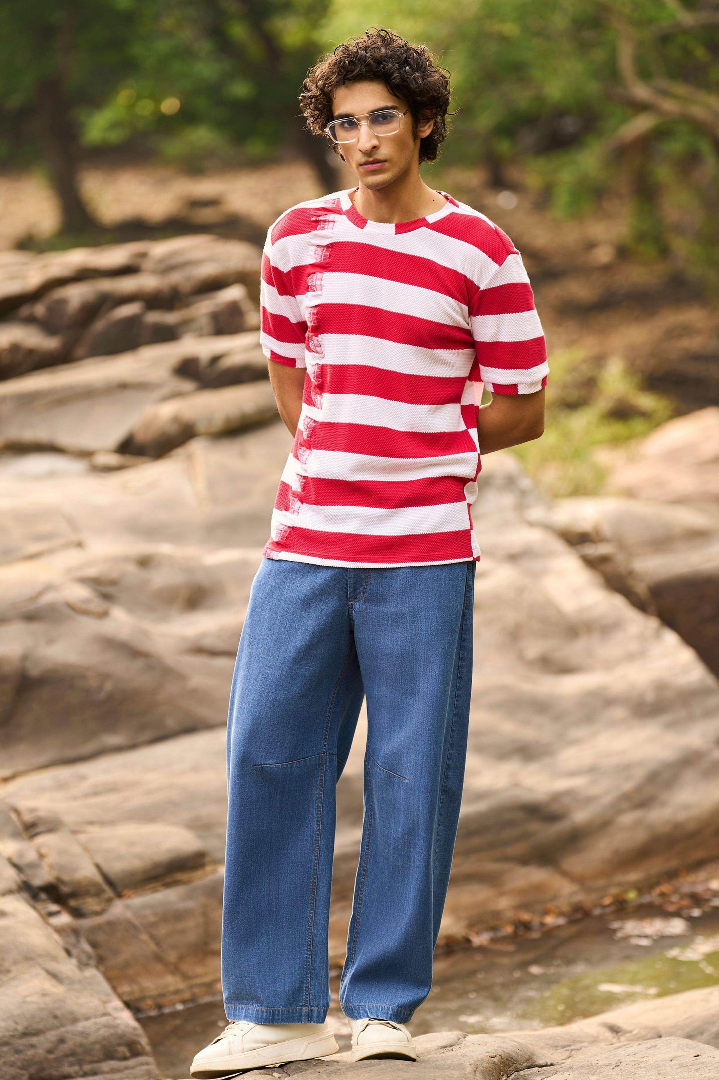 SINKER LINE TEE - dash and dot