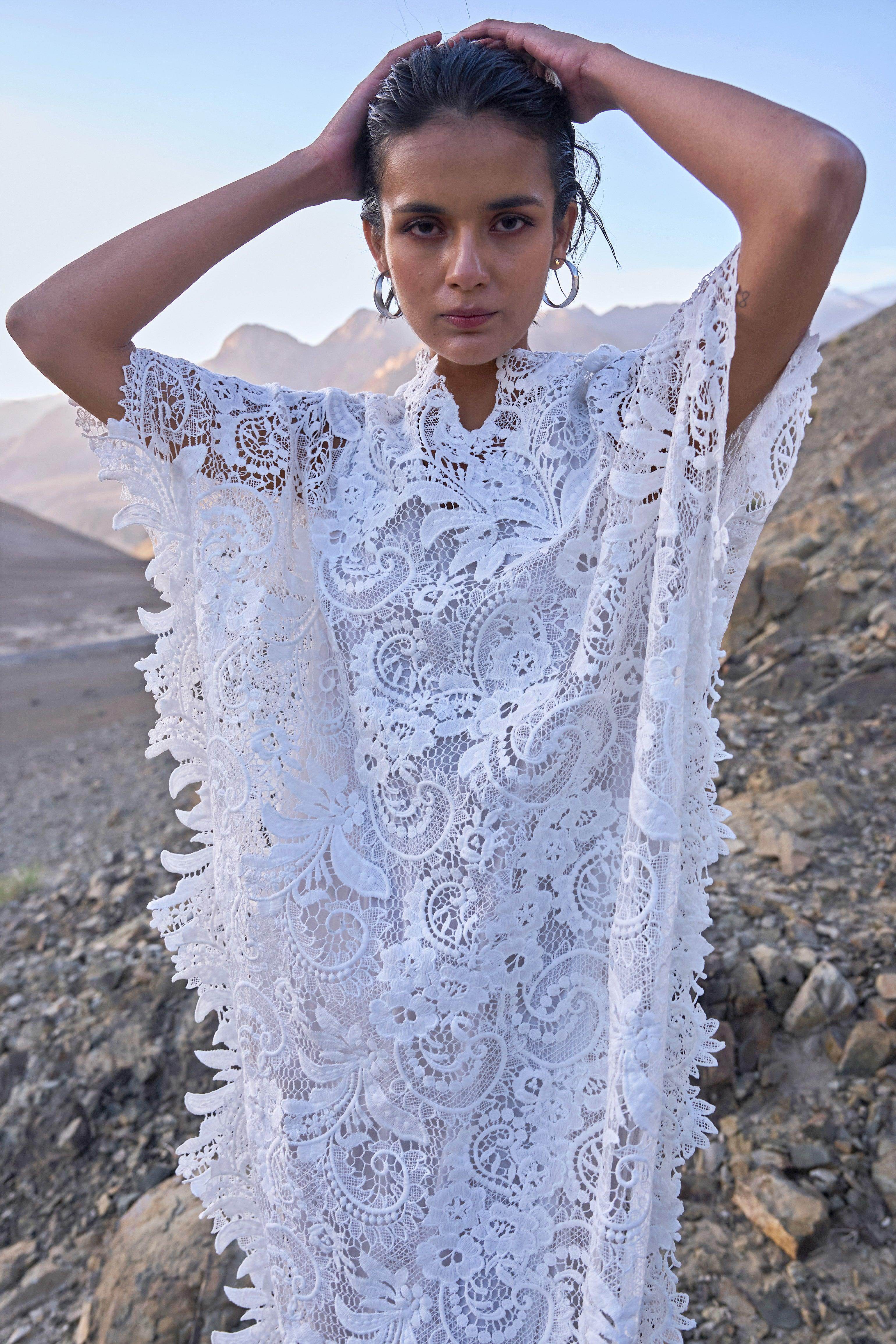 Dash and Dot - LACE KAFTAN DRESS | Online Store  dash and dot