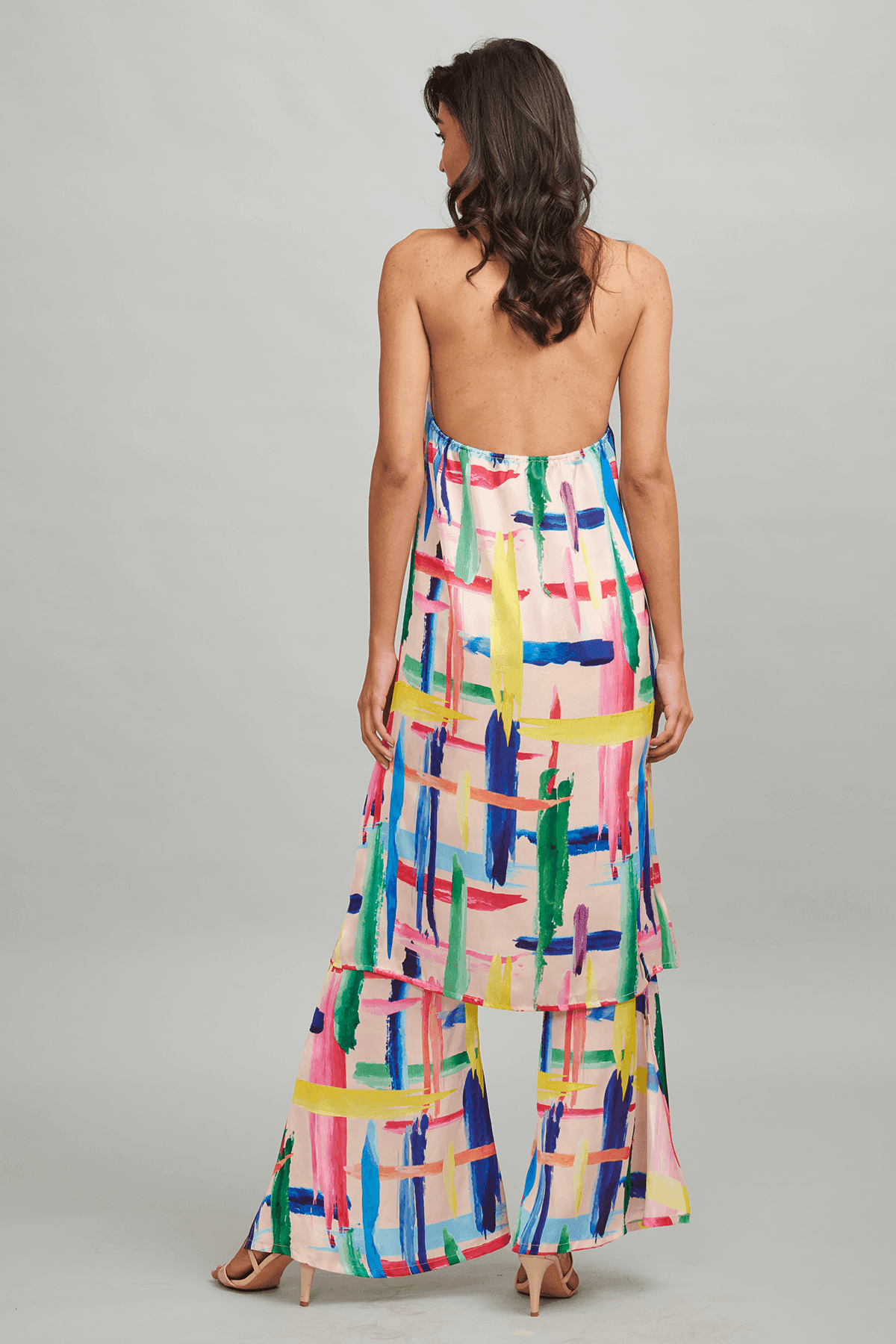 BRUSH STROKE CHOKER TOP - dash and dot