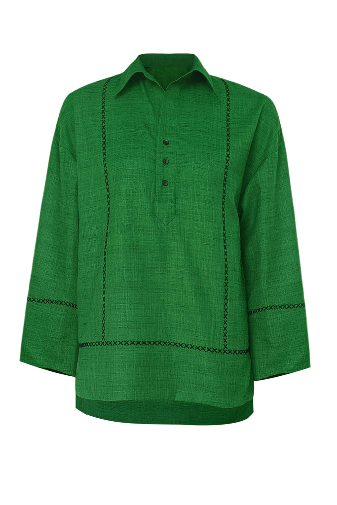 CROSS STITCH TOP - dash and dot dash and dot