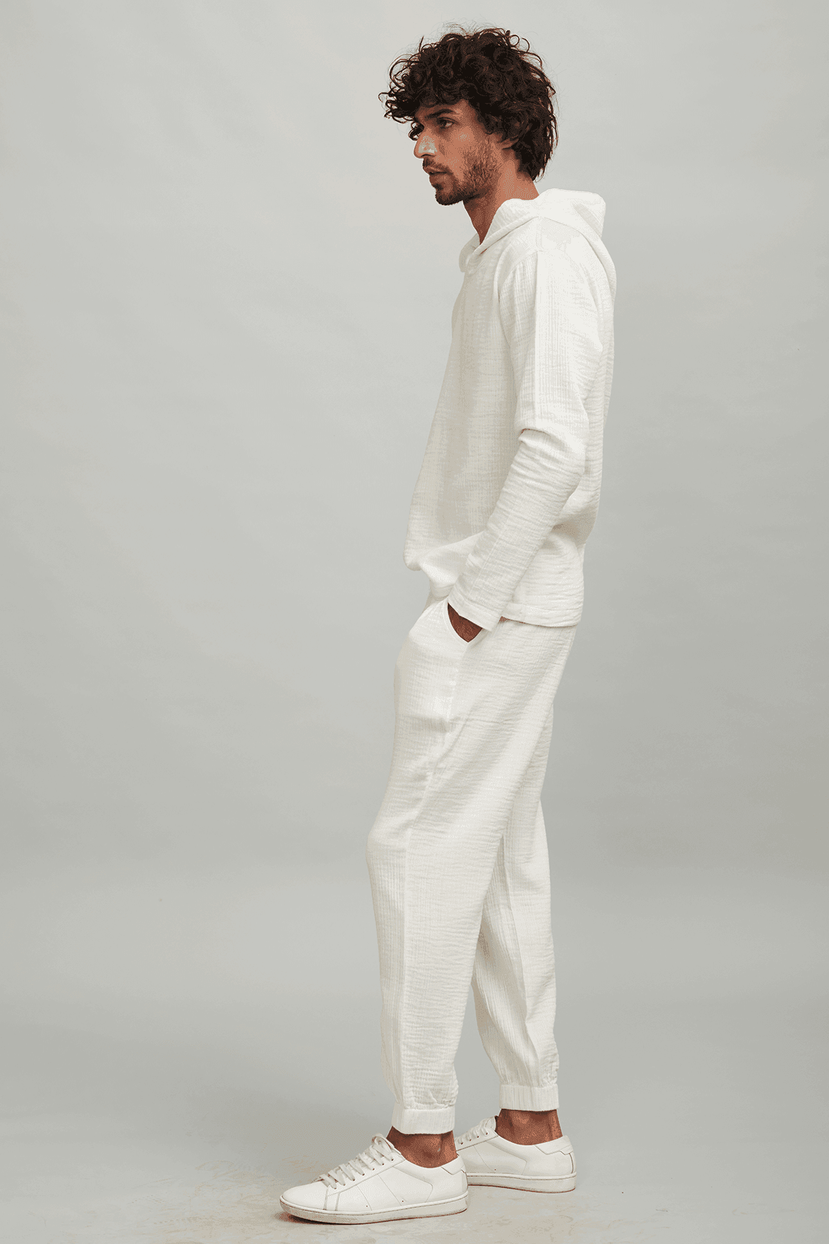 CRINKLE COTTON COORD SET - dash and dot