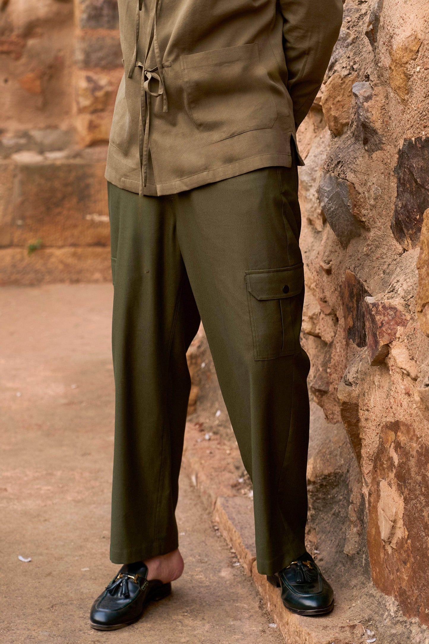 GREEN TONAL SET - dash and dot