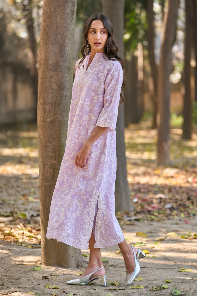 BAROQUE EMBROIDERED DRESS dash and dot