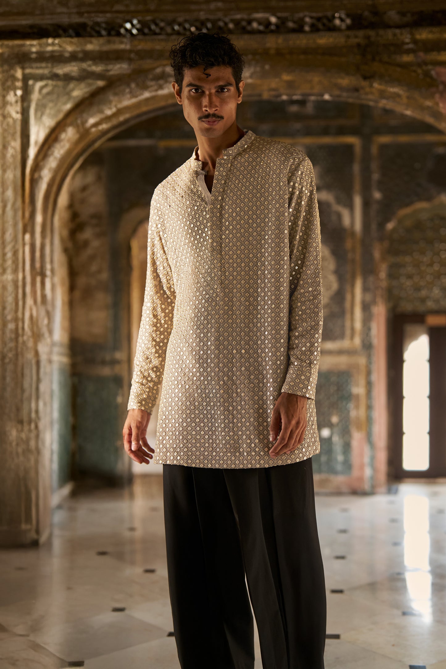 MIRRORWORK KURTA SHIRT