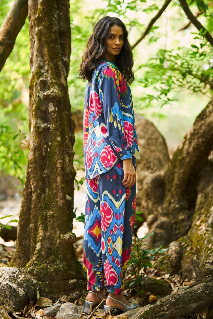 IKAT PRINT PANT - dash and dot dash and dot