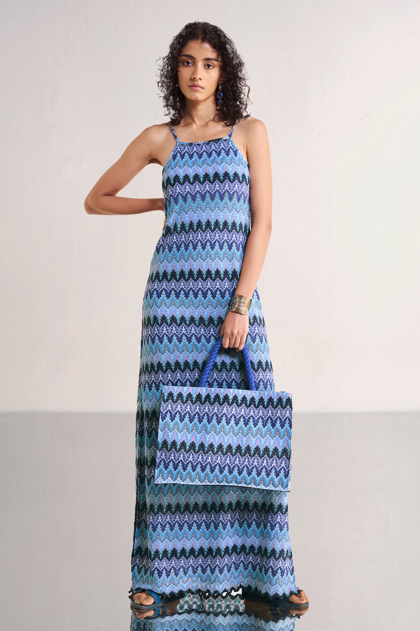 CROCHET KNIT MAXI
