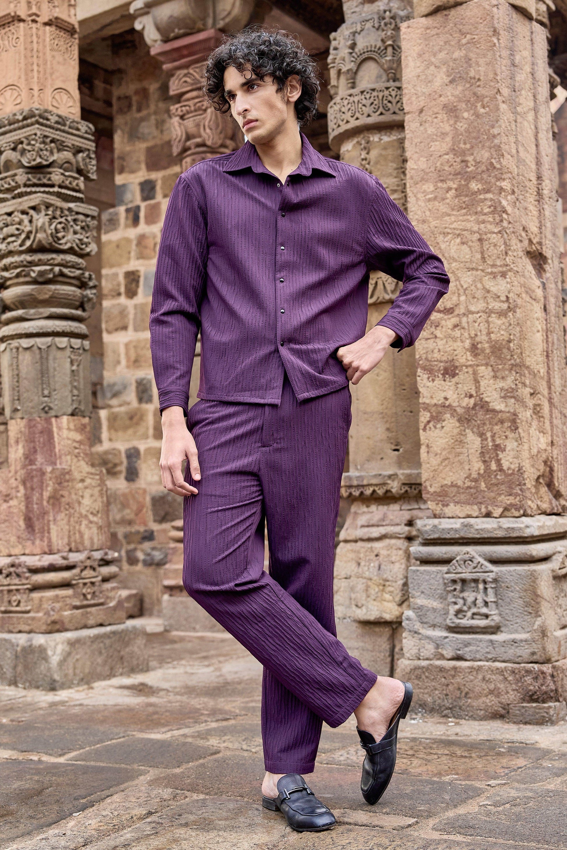 TEXTURED PANT - dash and dot