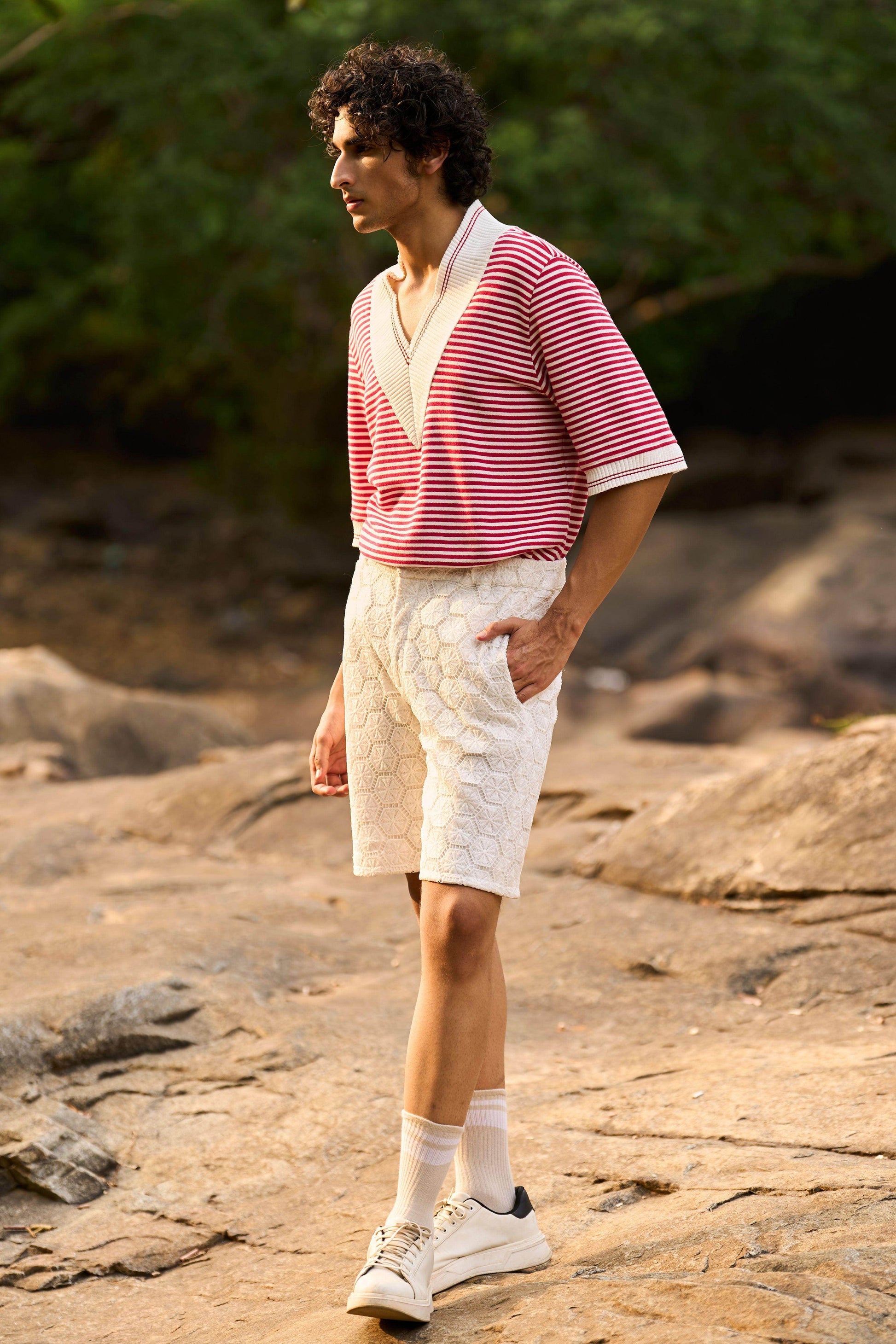 LACE SHORTS - dash and dot