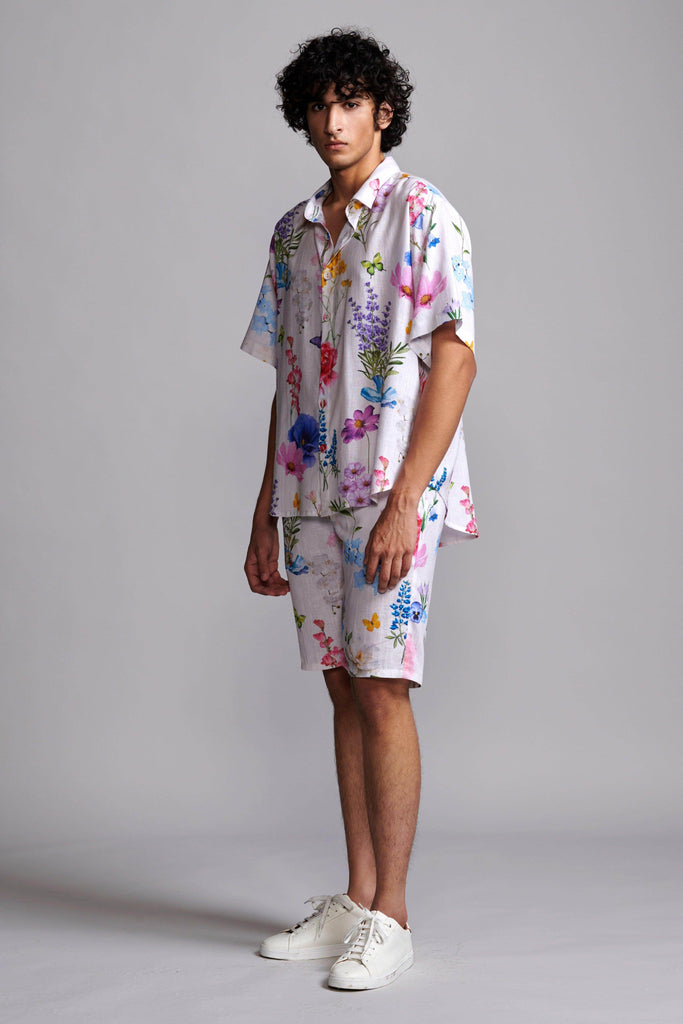 FLORAL SHORTS SET - dash and dot dash and dot