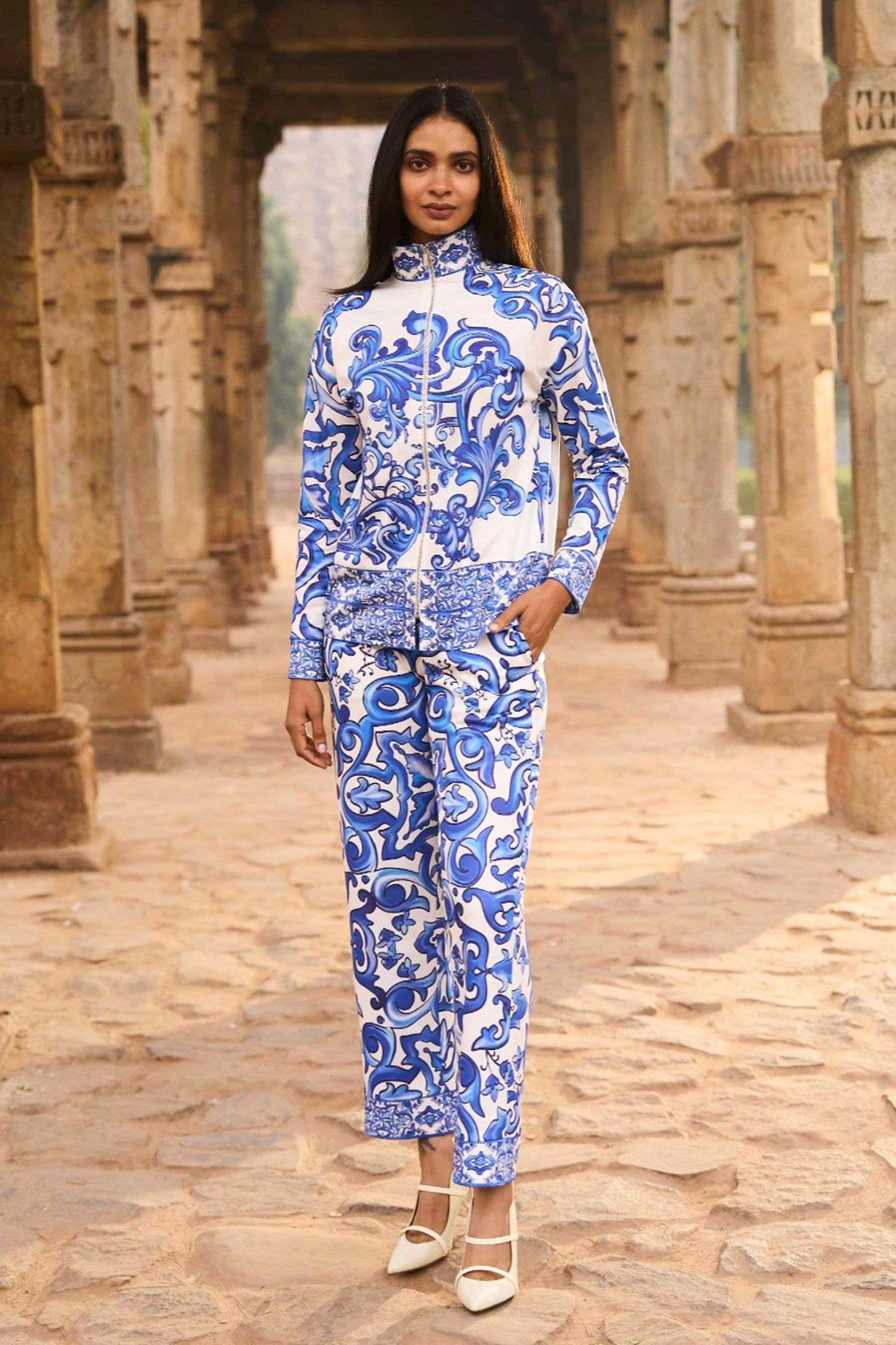 CERAMIC PRINT ZIP SET - dash and dot