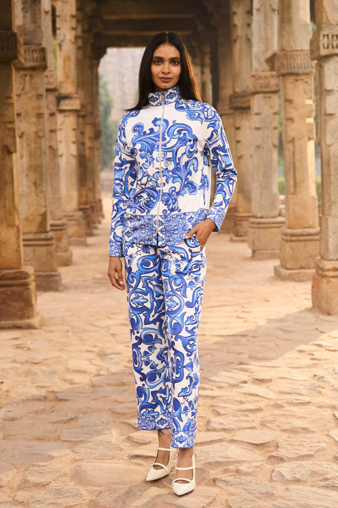 CERAMIC PRINT ZIP SET - dash and dot dash and dot