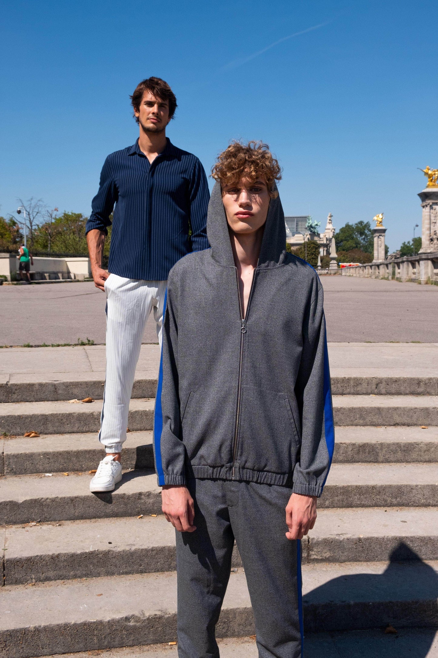 THE TRAVELER HOOD CO-ORD SET - dash and dot