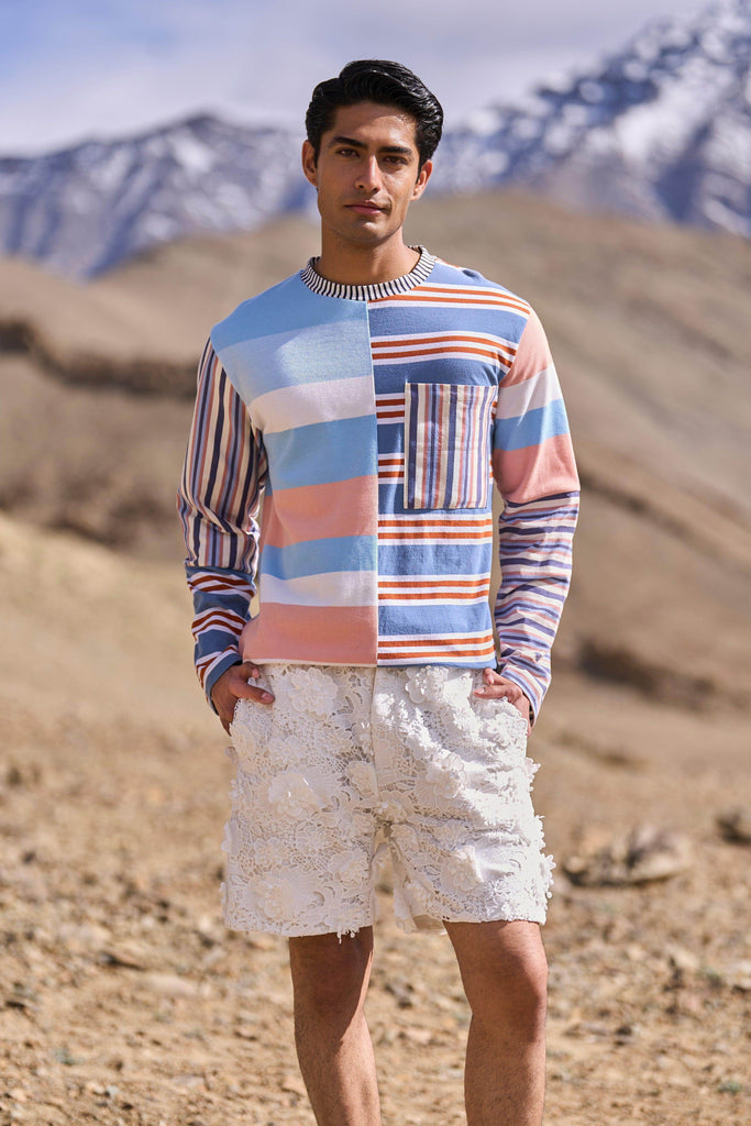 3D LACE SHORTS - dash and dot dash and dot