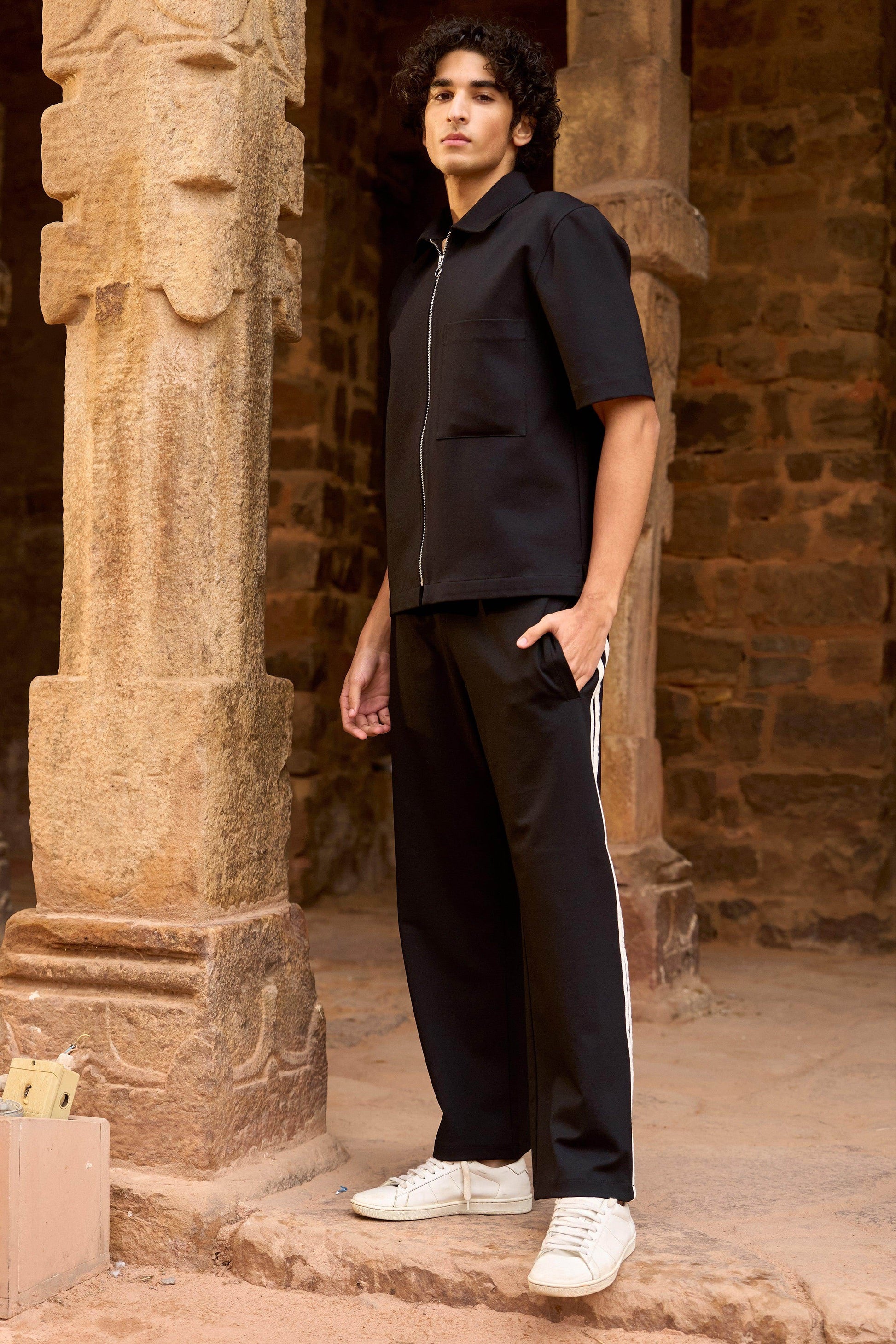 KNIT HALF SLEEVE SET - dash and dot