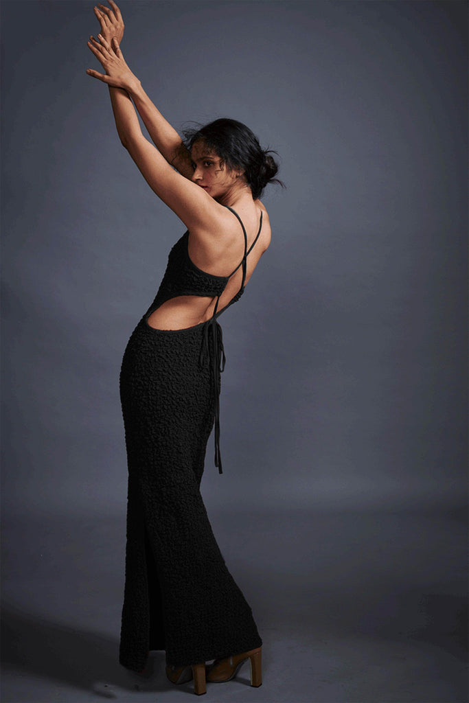 ALLOVER RUCHED MAXI - dash and dot dash and dot