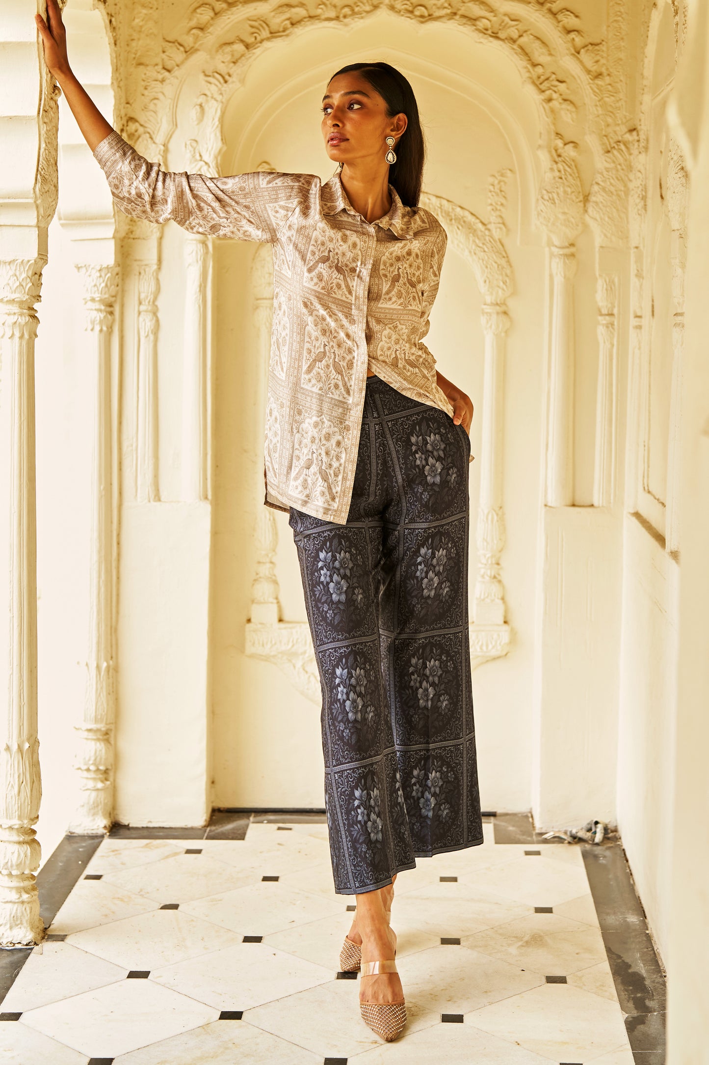 MUGHAL PRINT PANT SET
