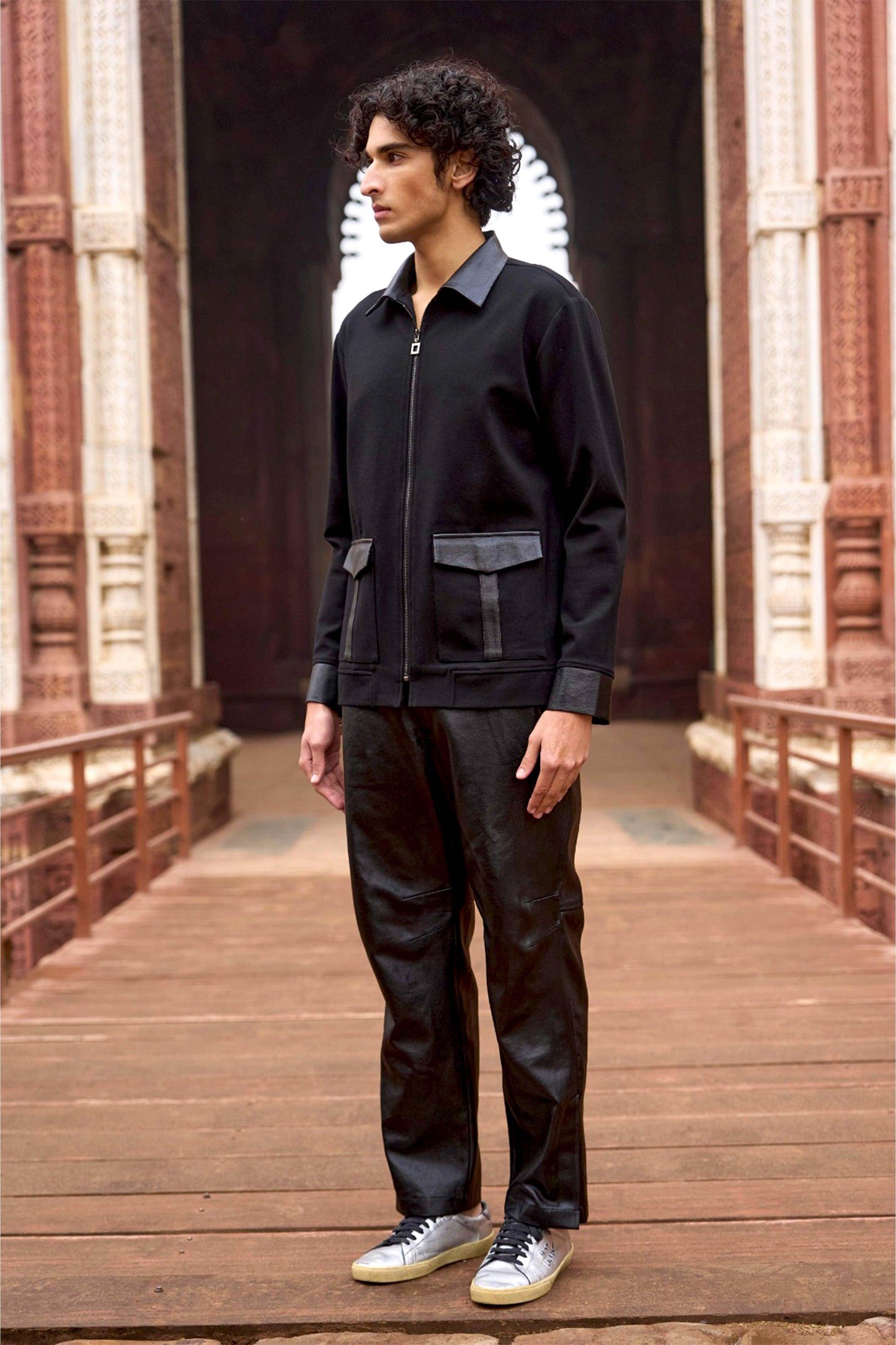 WAXED DENIM JEAN - dash and dot