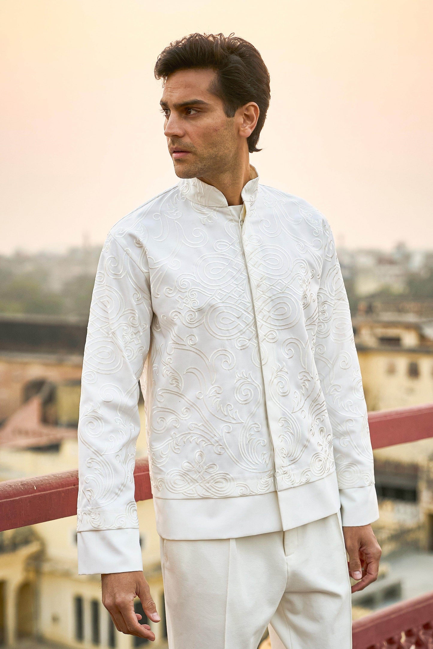 CORD EMBROIDERED SHIRT - dash and dot