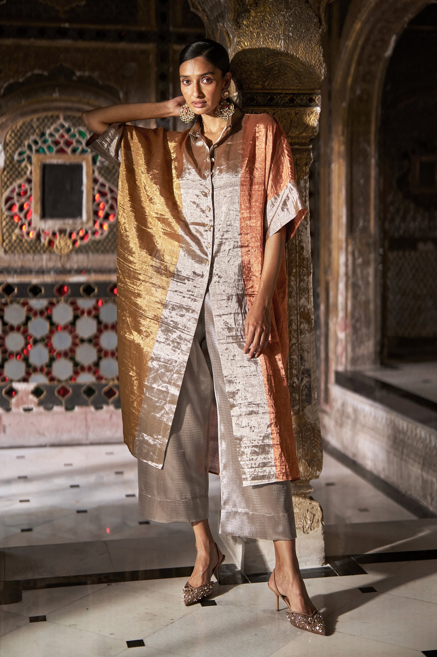 BENARES STRIPED LONGLINE SET