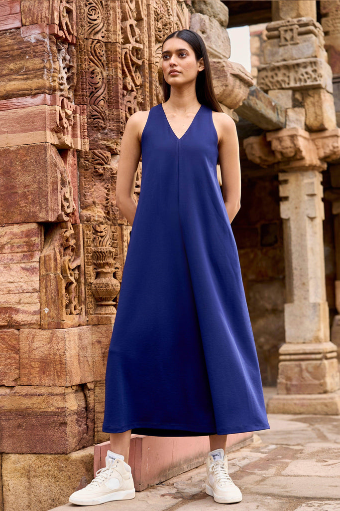 WIDE LEGGED KNIT JUMPSUIT - dash and dot dash and dot