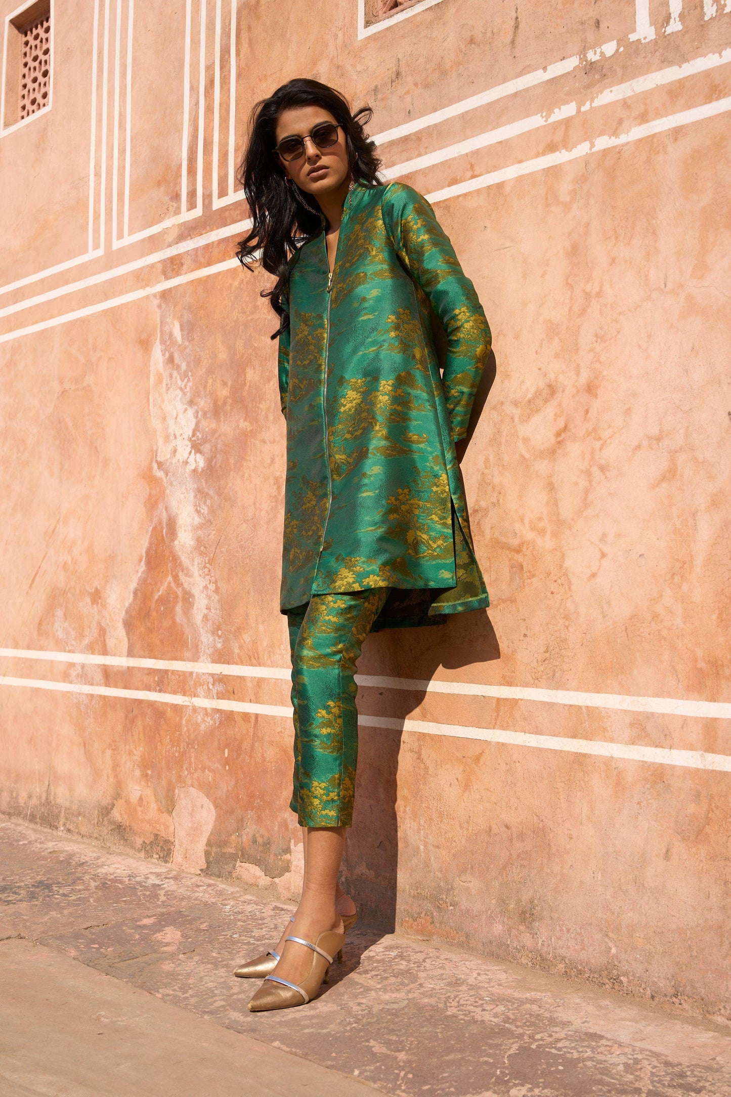 BROCADE PANT - dash and dot