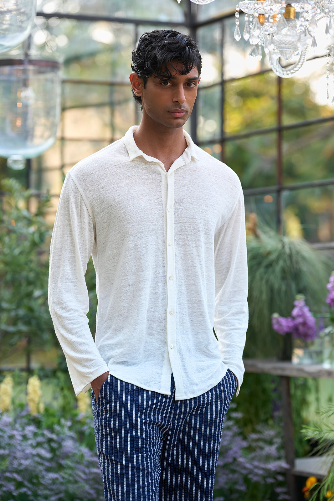 KNITTED HEMP SHIRT