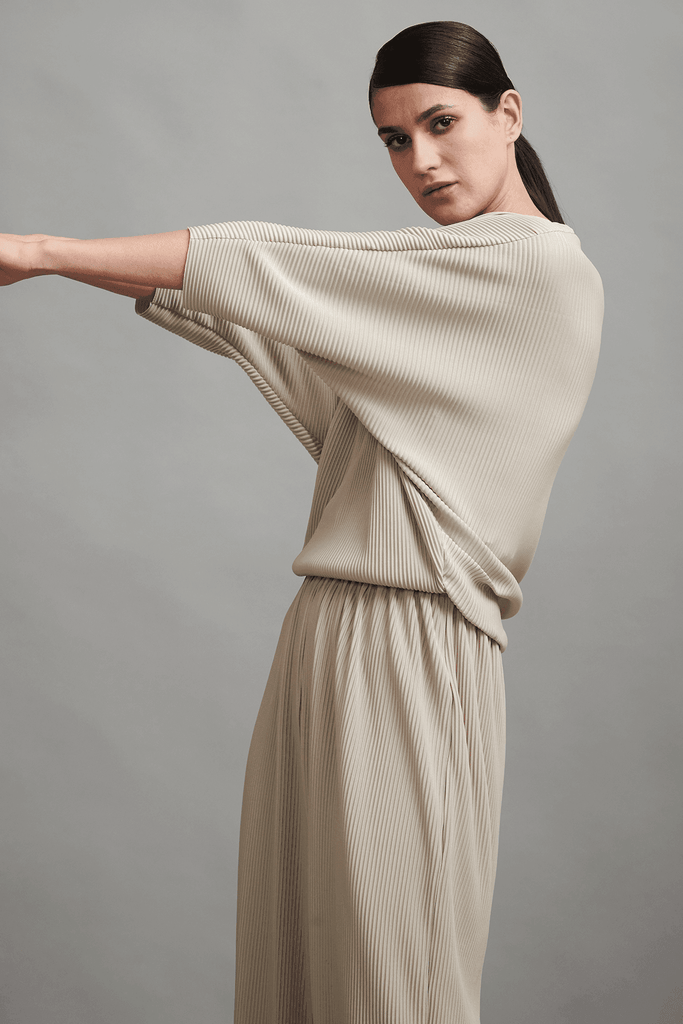 PLEAT DOLMAN SET - dash and dot dash and dot