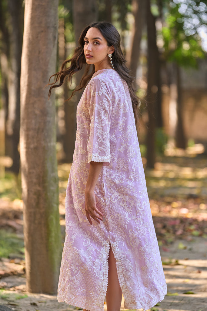 BAROQUE EMBROIDERED DRESS dash and dot