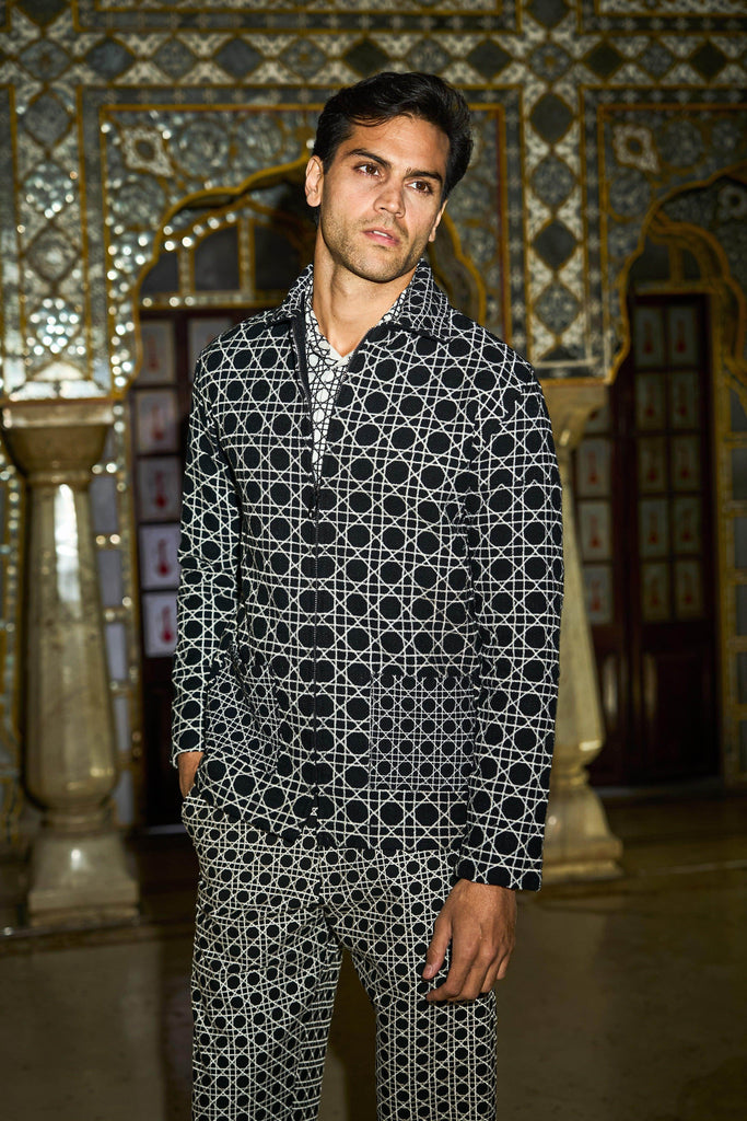 RATTAN EMBROIDERED JACKET AND PANT - dash and dot dash and dot