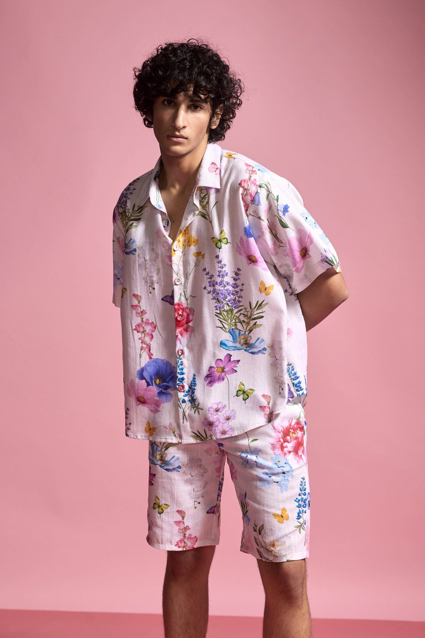 FLORAL SHORTS SET - dash and dot