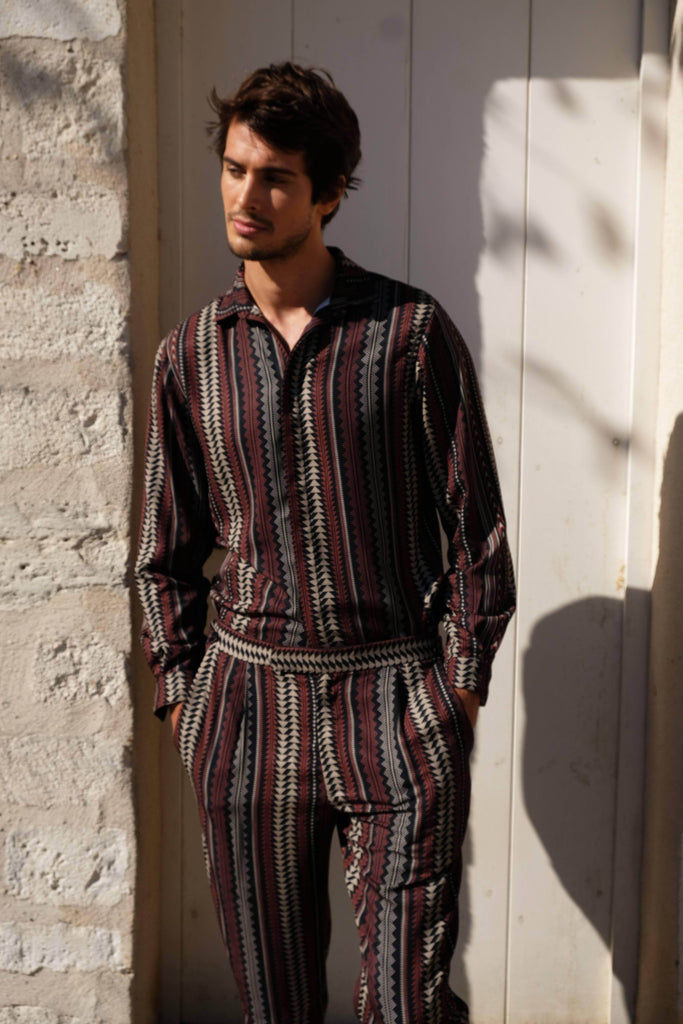 BATIK PRINT SET - dash and dot dash and dot