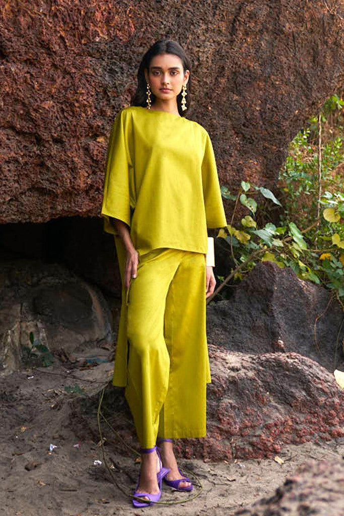 HIGH/LOW PANT SET - dash and dot dash and dot