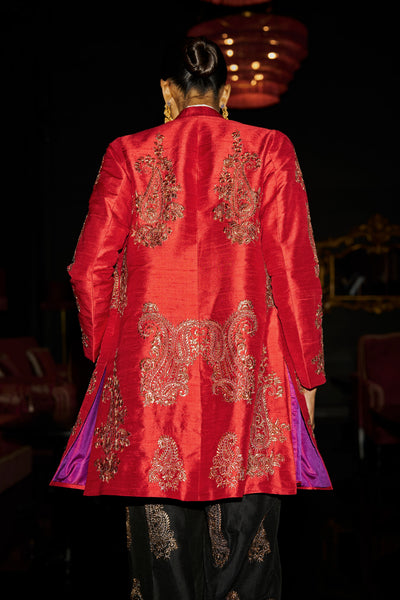 EMBROIDERED PAISLEY JACKET