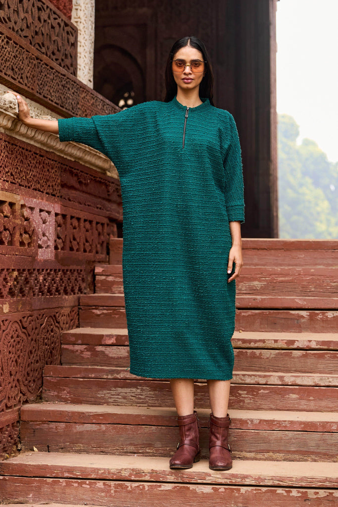 TEXTURED KNIT MIDI - dash and dot dash and dot