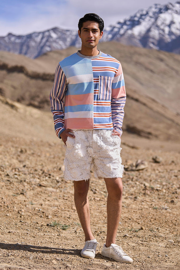 3D LACE SHORTS - dash and dot dash and dot