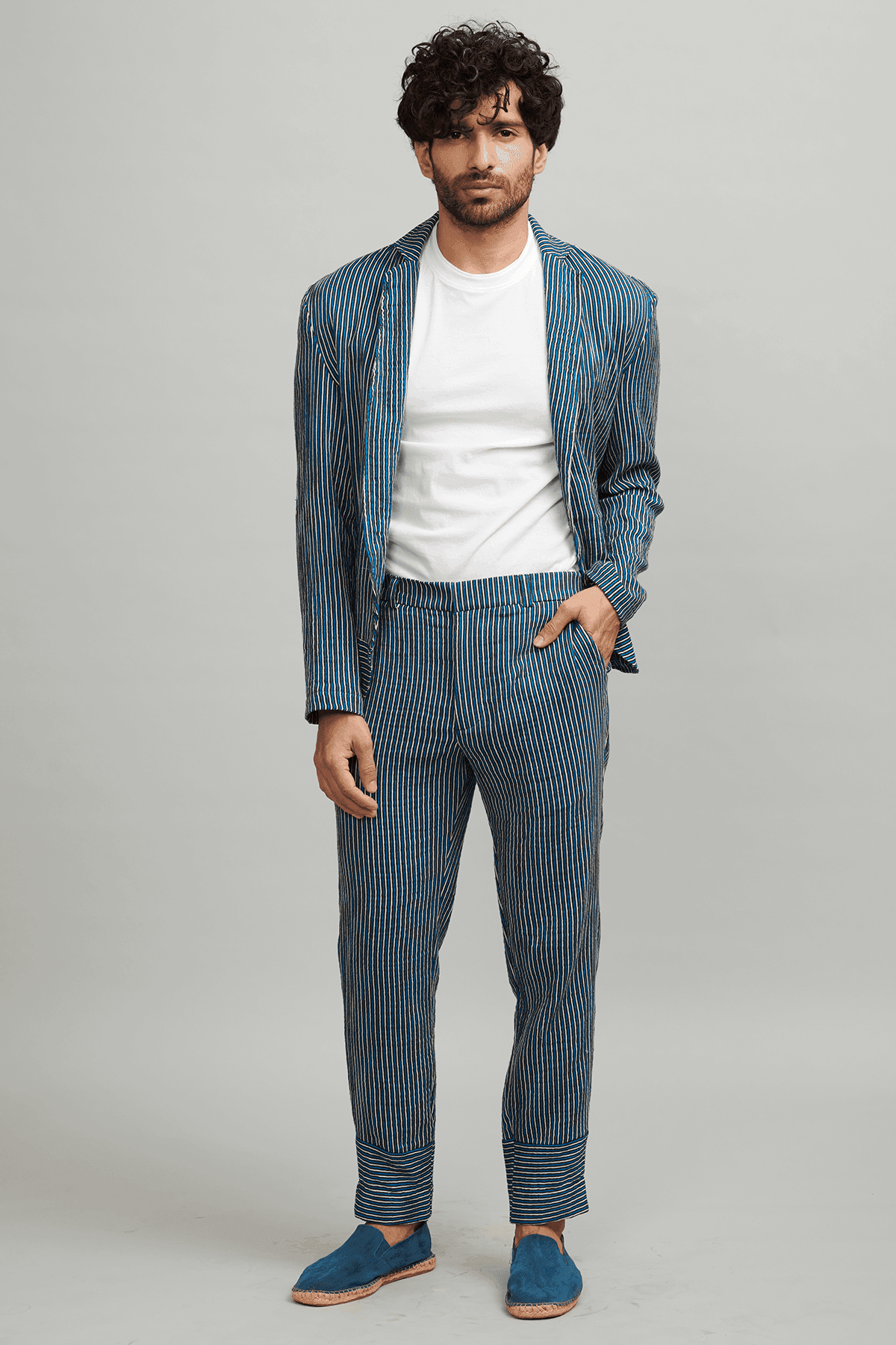 SUMMER STRIPE SUIT - dash and dot