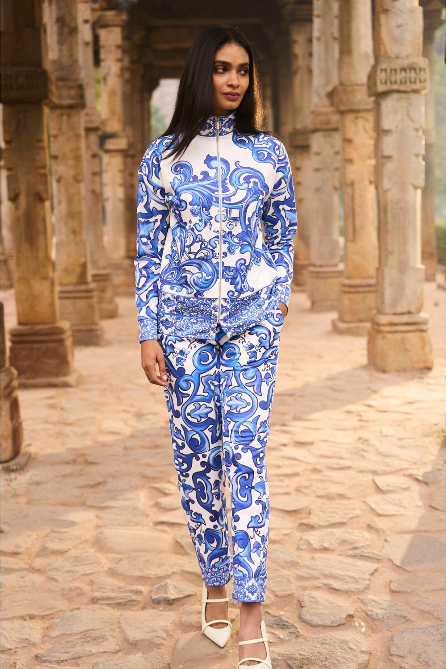 CERAMIC PRINT ZIP SET - dash and dot